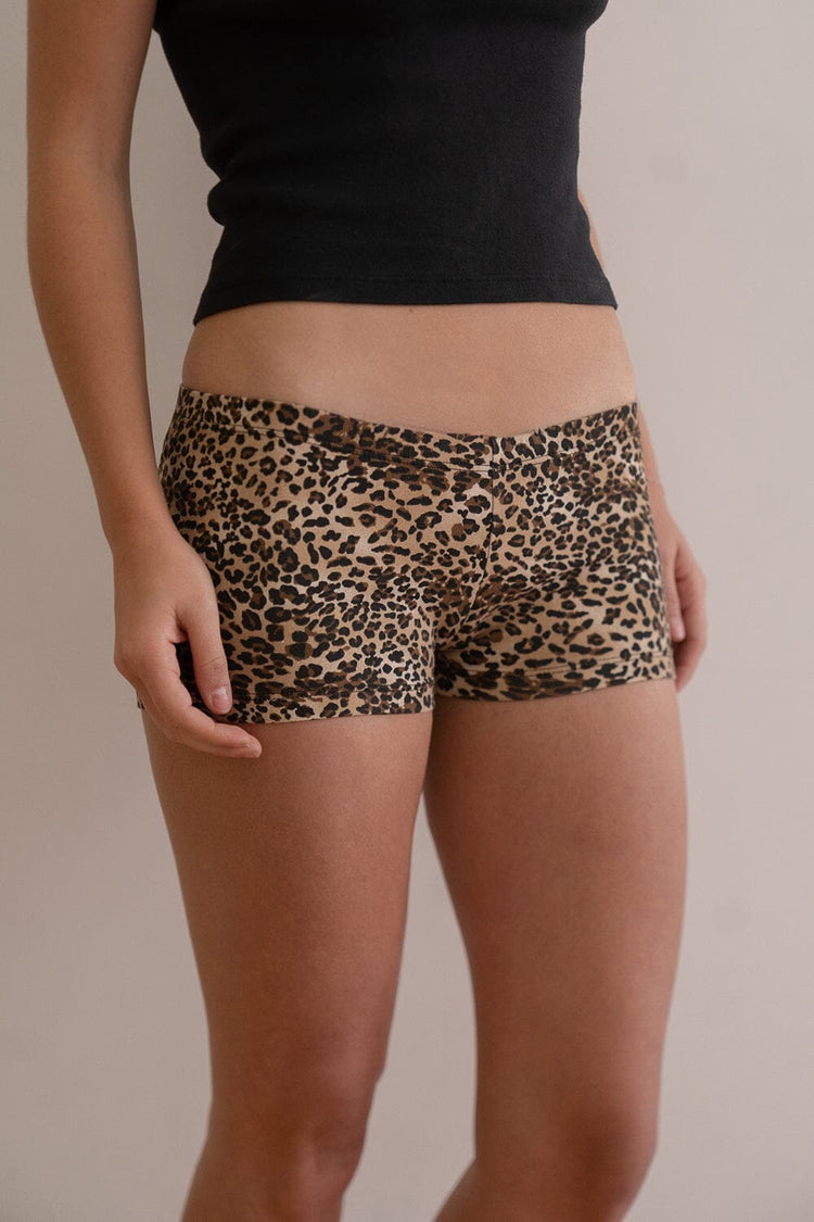 Leopard Boxer Underwear - Brandy Melville Deals