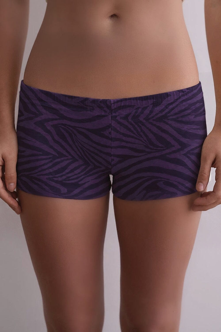 Zebra Boxer Underwear - Brandy Melville Popular