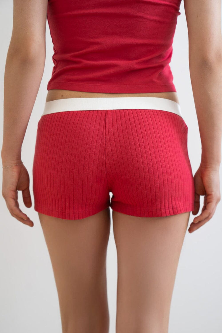 Boy Short Thick Ribbed Underwear - Brandy Melville Everyday