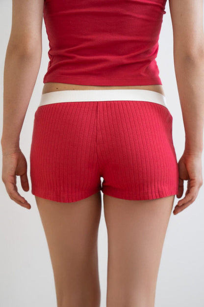 Boy Short Thick Ribbed Underwear - Brandy Melville Everyday