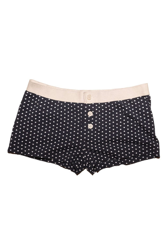 Boy Short Heart Underwear - Brandy Melville Popular